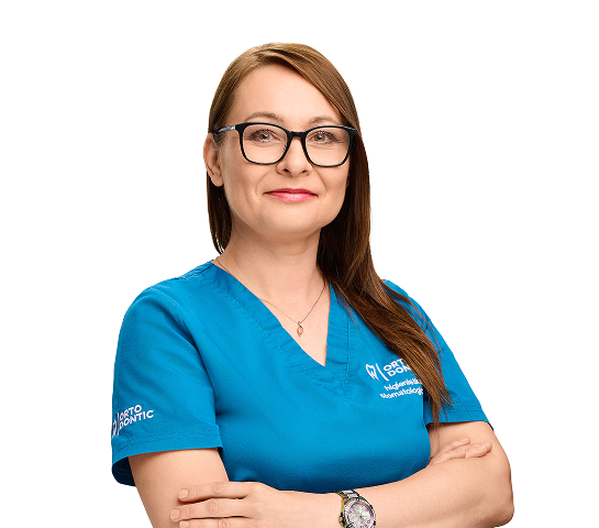 Higienistka stomatologiczna Małgorzata Olimpia-Sakowska